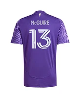 Adidas Men's Duncan McGuire Purple Orlando City Sc 2025 Perfect Storm Replica Player Jersey
