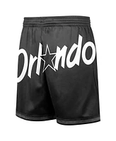 Mitchell & Ness Men's Black Orlando Magic Big Face 3.0 Fashion Shorts