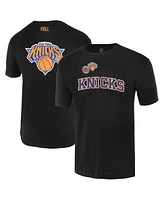 Fisll Men's and Women's Black New York Knicks Oversize Logo T-Shirt