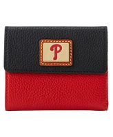 Dooney & Bourke Philadelphia Phillies Flap Credit Card Wallet
