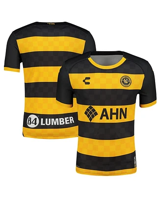 Charly Men's Black Pittsburgh Riverhounds Sc 2025 Home Authentic Jersey