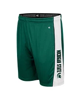 Colosseum Men's Green Michigan State Spartans Panel Shorts