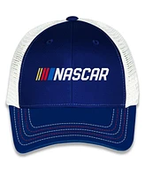 Checkered Flag Sports Men's and Women's Blue Nascar Trucker Adjustable Hat
