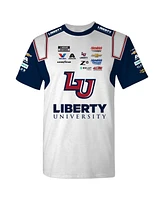 Hendrick Motorsports Team Collection Men's White William Byron Liberty University Uniform T-Shirt