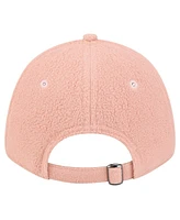 New Era Women's Light Pink Pittsburgh Steelers Cozy Sherpa 9FORTY Adjustable Hat