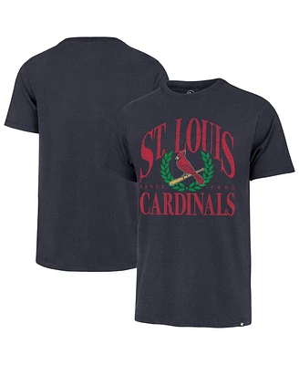 '47 Brand Men's Navy St. Louis Cardinals Pitchout Franklin T-Shirt