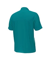 Under Armour Men's Teal Coastal Carolina Chanticleers Sideline Title Performance Polo Shirt