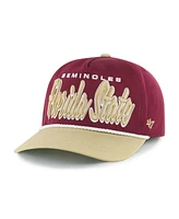 '47 Brand Men's Garnet Florida State Seminoles Drop Shadow Rope Hitch Adjustable Hat