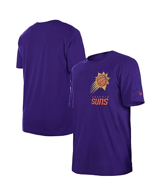 New Era Men's Purple Phoenix Suns 2024/25 City Edition Chenille Heavyweight T-Shirt