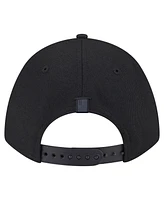 New Era Men's Black Philadelphia 76ers Game Day Flag A-Frame 9FORTY Adjustable Hat