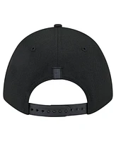 New Era Men's Black Chicago Bulls Game Day Flag A-Frame 9FORTY Adjustable Hat