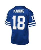 Mitchell & Ness Big Boys and Girls Peyton Manning Royal Indianapolis Colts 1998 Throwback Fashion Jersey