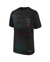 Nike Big Boys and Girls Black Miami Marlins 2025 City Connect Authentic Collection Legend T-Shirt