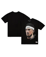 Mitchell & Ness Men's and Women's Black Devin Booker Nba Real Big Face Player T-Shirt