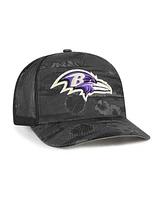'47 Brand Men's Black Baltimore Ravens Fiji Trucker Adjustable Hat