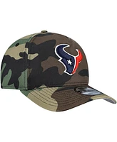 New Era Men's Camo Houston Texans Woodsy 9FIFTY Snapback Hat