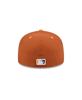 New Era Men's Brown Montgomery Biscuits Theme Nights 59FIFTY Fitted Hat