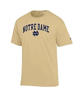 Champion Men's Gold Notre Dame Fighting Irish Arch Over Logo T-Shirt