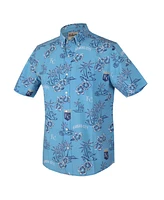 Reyn Spooner Men's Light Blue Kansas City Royals Kekai Performance Button-Up Top