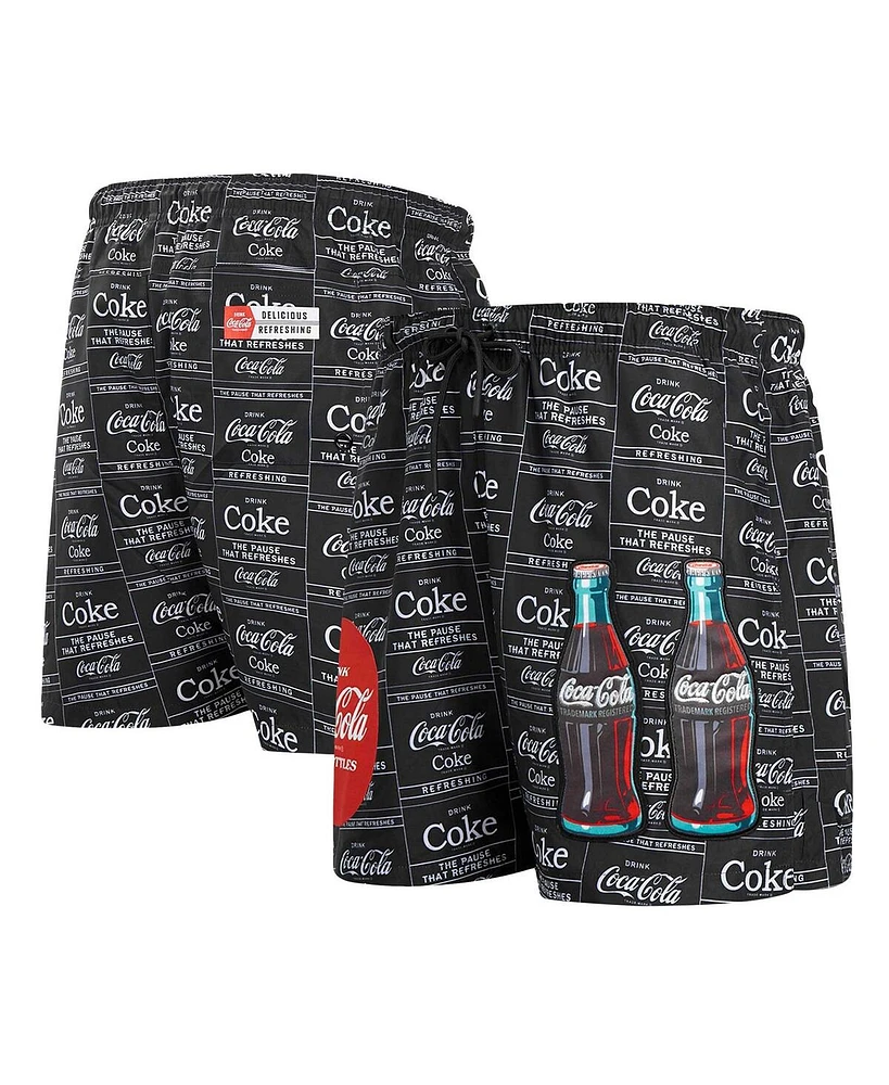Freeze Max Men's Black Coca-Cola Have a Coke Shorts