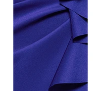 Xscape Women's Ruffled Off-The-Shoulder Sheath Dress