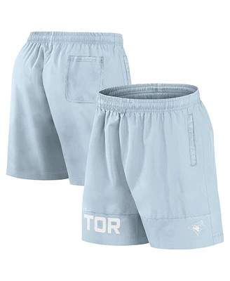 Fanatics Men's Light Blue Toronto Jays Elements Swim Shorts