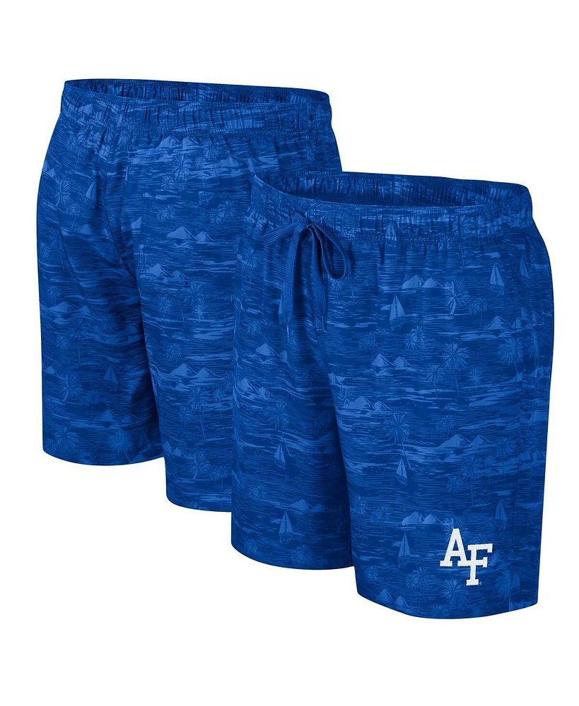 Colosseum Men's Royal Air Force Falcons Ozark Swim Shorts