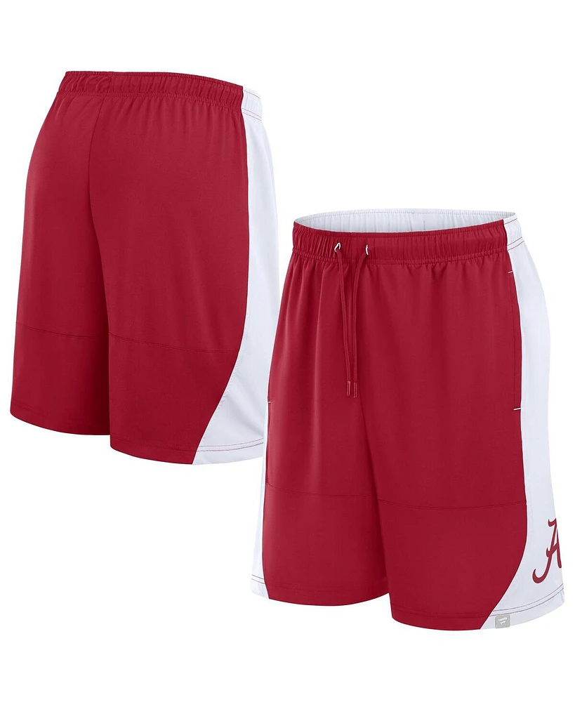 Fanatics Men's Crimson/White Alabama Crimson Tide Strength Unleashed Shorts