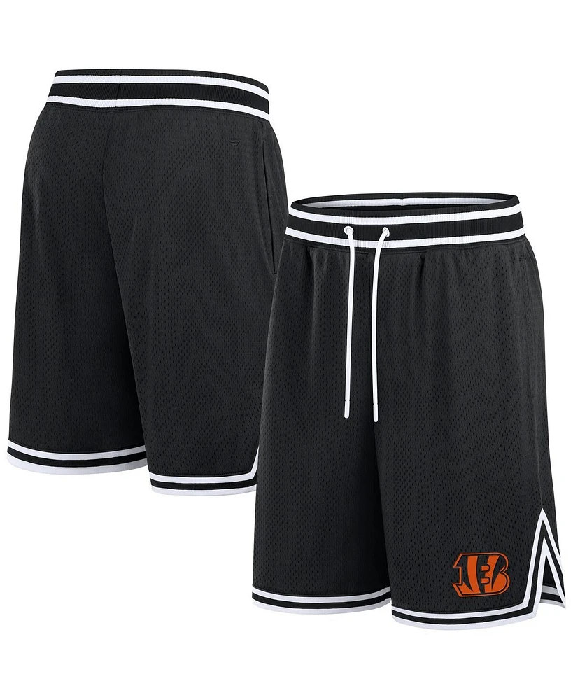 Fanatics Men's Black Cincinnati Bengals Elements Future Ground Shorts