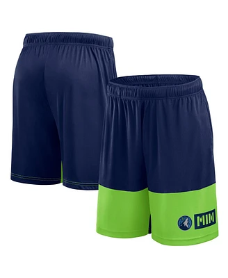 Logo Athletic Men's Navy Minnesota Timberwolves Best of the Shorts
