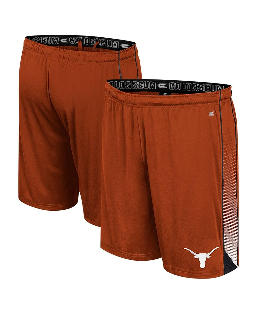 Colosseum Men's Burnt Orange Texas Longhorns Online Shorts