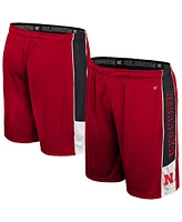 Colosseum Men's Scarlet Nebraska Huskers Quantum Shorts