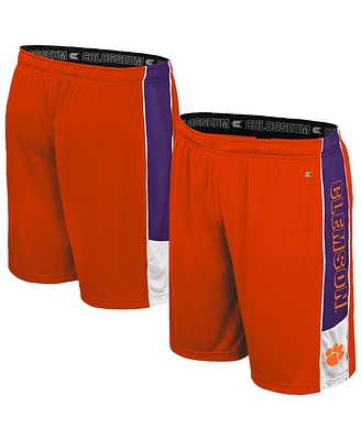 Colosseum Men's Orange Clemson Tigers Quantum Shorts