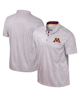 Colosseum Men's Maroon Minnesota Golden Gophers Big Tall Marty Rival Polo Shirt