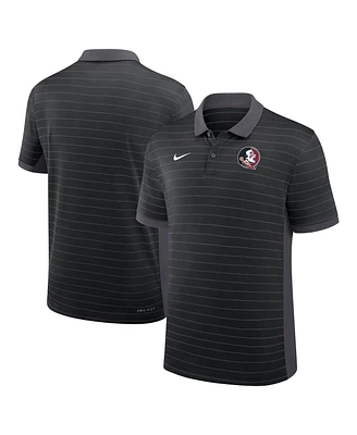 Nike Men's Florida State Seminoles 2025 Early Season Coaches Sideline Victory Stripe Performance Polo Shirt