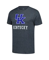 Fanatics Unlabeled Men's Heather Charcoal Kentucky Wildcats Team Logo Wordmark T-Shirt