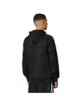 Adidas Men's Black Newcastle United Urban Purist Raglan Pullover Hoodie