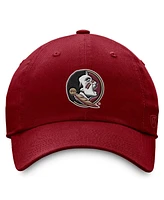 Top of the World Men's Garnet Florida State Seminoles Staple Logo Adjustable Hat