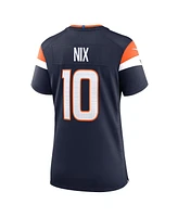 Nike Women's Bo Nix Navy Denver Broncos Alternate Game Jersey