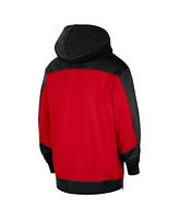 Nike Men's Black Houston Rockets Authentic On-Court Showtime Performance Full-Zip Hoodie