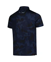 Puma Big Boys and Girls Navy The Players Mattr Volition Camo Polo Shirt