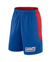 Fanatics Men's Royal/Red New York Giants Launch Shorts