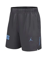 Jordan Men's Gray North Carolina Tar Heels Primetime Woven Victory Performance Shorts