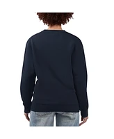 G-iii 4Her by Carl Banks Women's Navy Detroit Tigers Team Logo Fleece Pullover Sweatshirt