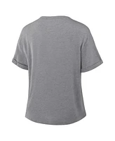 Fanatics Women's Heather Gray San Francisco 49ers Tri-Blend T-Shirt