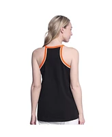 G-iii 4Her by Carl Banks Women's Black San Francisco Giants Curveball Racerback Tank Top