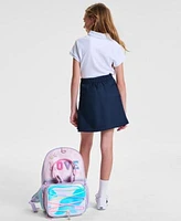 Nautica Big Girls Interlock Polo Shirt Pleated Scooter Skort Inmocean Love Backpack Lunch Bag Headphone Set