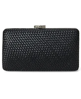Lauren Ralph Lauren Woven Leather Small Franki Clutch
