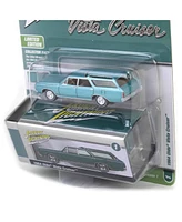 1/64 1964 Oldsmobile Vista Cruiser Mist Johnny Lightning Storage Tin