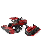 Ertl 1/64 Case Ih WD2505 Windrower with RD165 Rotary Head and Sickle Bar Head